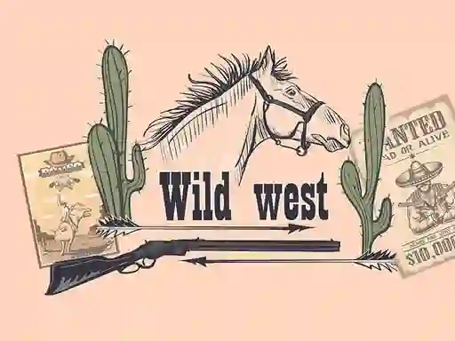 Игра Wild Wild West Memory онлайн