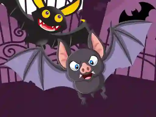 Игра Scary Midnight Hidden Bats онлайн