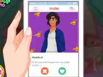 Игра Elsa Online Dating онлайн
