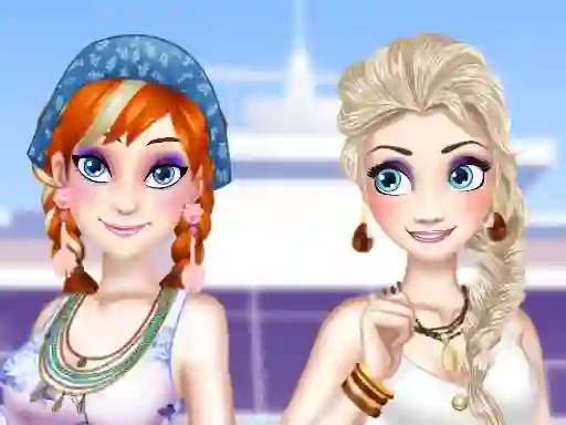 Игра Ella and Anna Spring Break онлайн