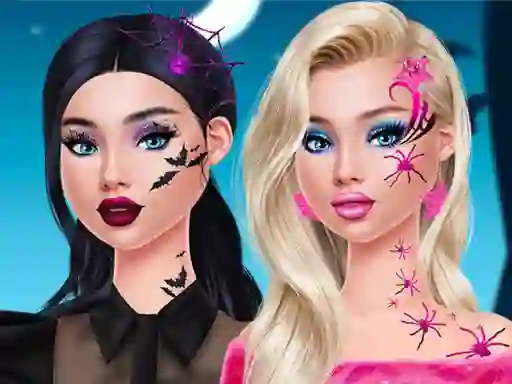 Игра Pop Culture Halloween Makeup онлайн