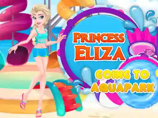 Игра Princess Eliza Going To Aquapark онлайн