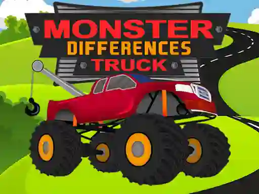 Игра Monster Truck Differences онлайн