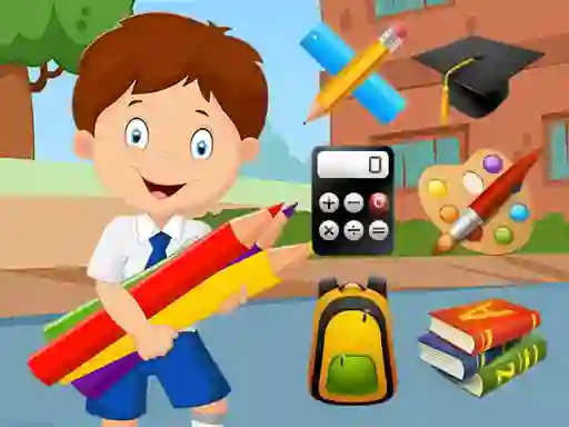 Игра School Match 3 онлайн