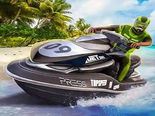 Игра Jet Ski Water Racing: Power Boat Stunts онлайн