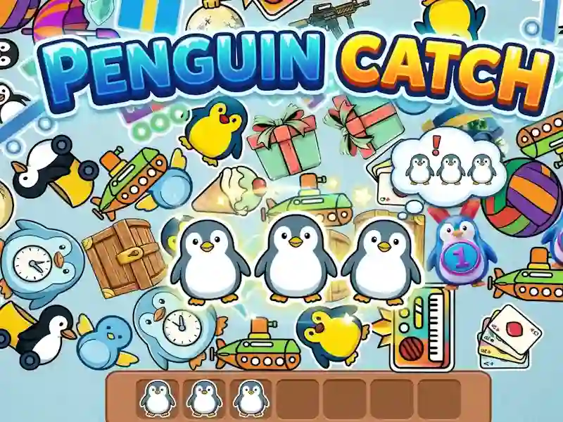 Игра Penguin catch онлайн