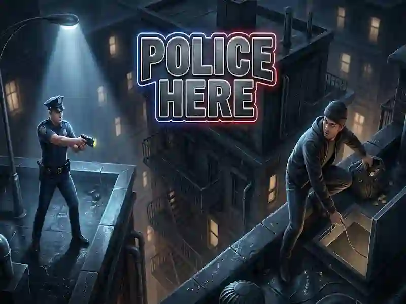 Игра Police Here онлайн