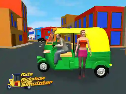 Игра Auto Rickshaw Simulator онлайн