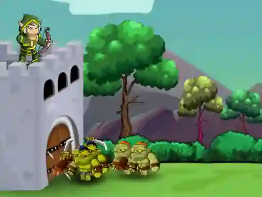 Игра  Mutant Orc Invasion онлайн