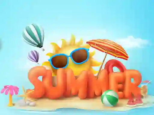 Игра Happy summer jigsaw puzzle онлайн