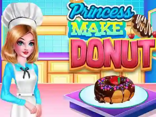 Игра Princess Make Donut онлайн