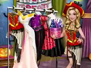 Игра Dove Halloween Dolly Dress Up онлайн