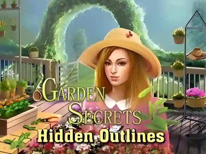 Игра Garden Secrets Hidden Objects by Outline онлайн