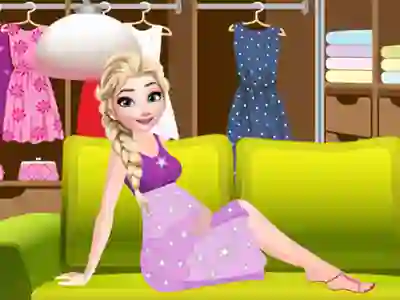 Игра Eliza Dressing Room онлайн