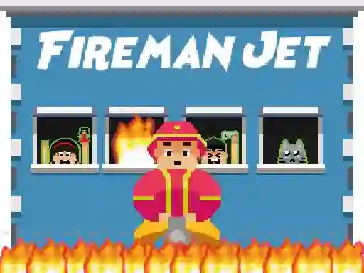 Игра Fireman Jet онлайн