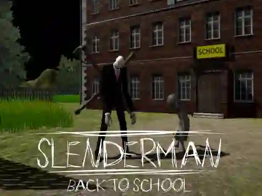 Игра Slenderman Back to School онлайн