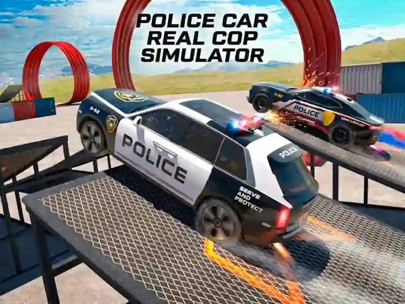 Игра Police Car Real Cop Simulator онлайн