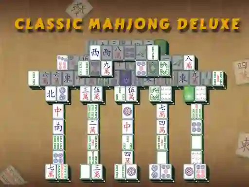 Игра Mahjong Classic Deluxe онлайн