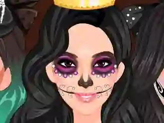 Игра Kardashians Spooky Makeup онлайн