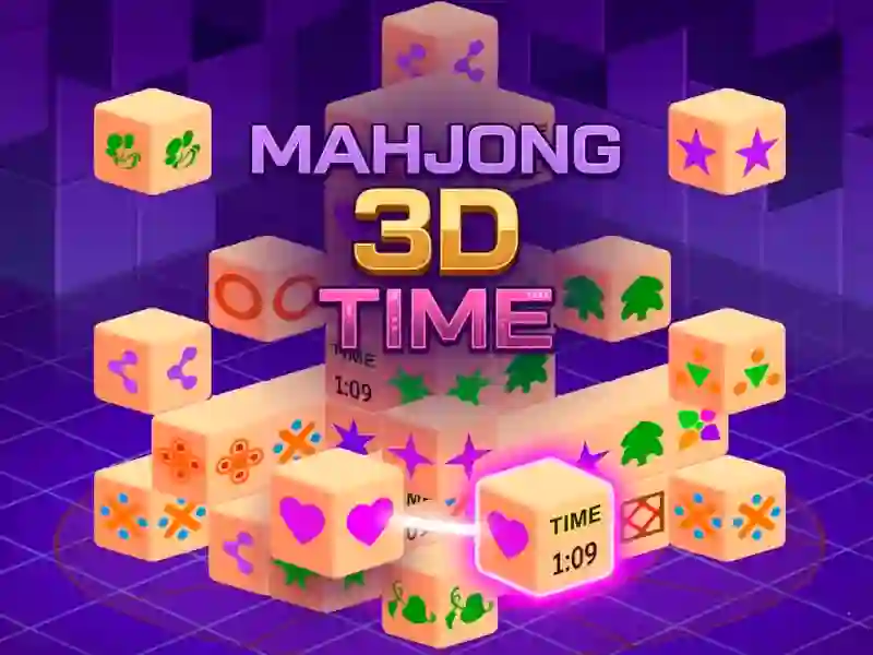 Игра Mahjong 3D Time онлайн