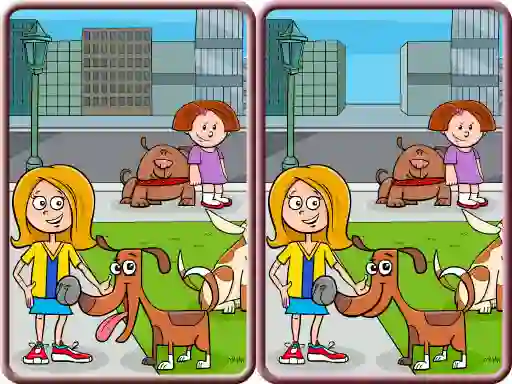 Игра Spot The Differences City онлайн