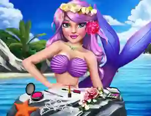 Игра Princess Mermaid Makeup Style онлайн
