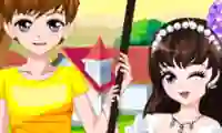 Игра Romantic Spring Couple онлайн
