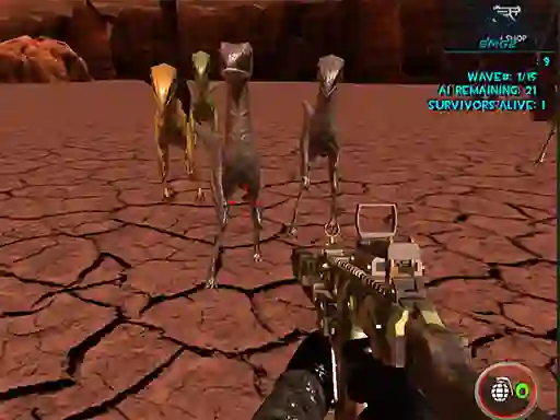 Игра Dinosaurs Survival Active Vulcan онлайн