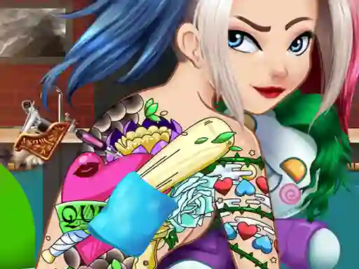 Игра Carley Queen Fun Tattoo онлайн