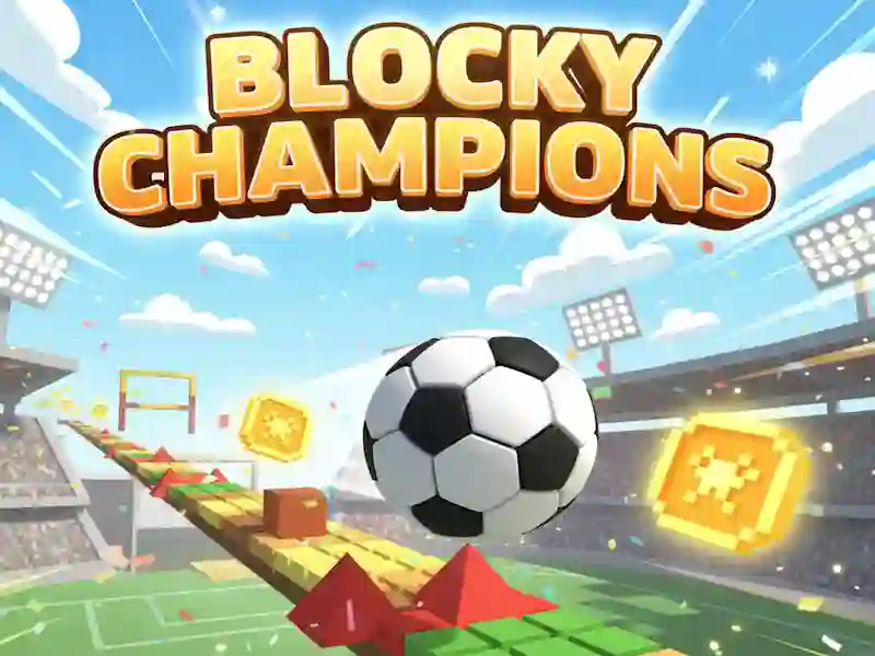 Игра Blocky champions онлайн