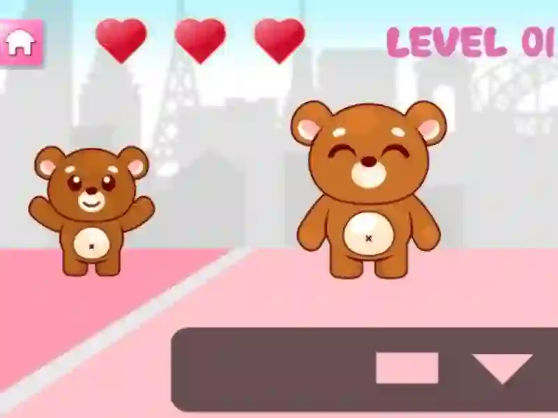 Игра Bear And Shapes онлайн
