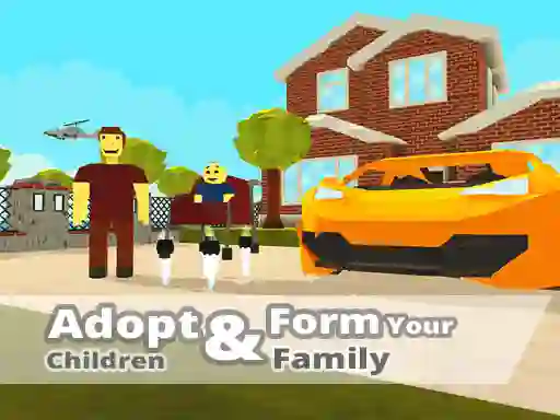 Игра KOGAMA Adopt Children and Form Your Family онлайн