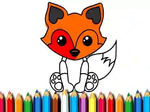 Игра Fox Coloring Book онлайн
