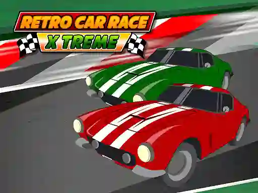 Игра Retro Car Race Xtreme онлайн