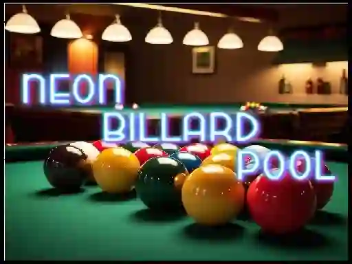 Игра Neon Billard Pool онлайн