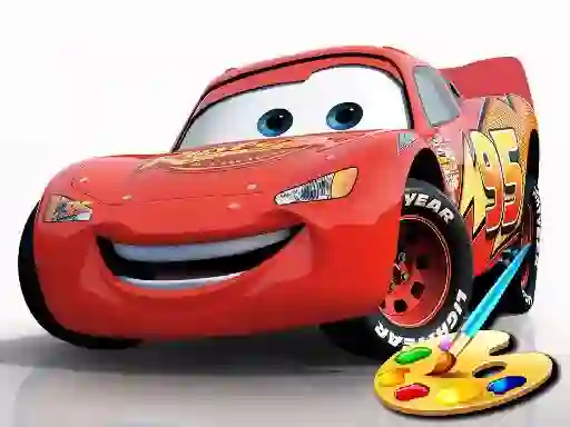 Игра Disney Cars Coloring Book онлайн
