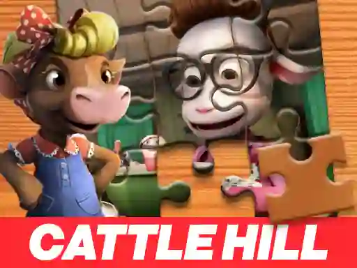 Игра Christmas at Cattle Hill Jigsaw Puzzle онлайн