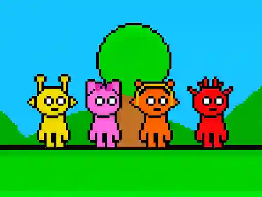 Игра Sprunki Team онлайн