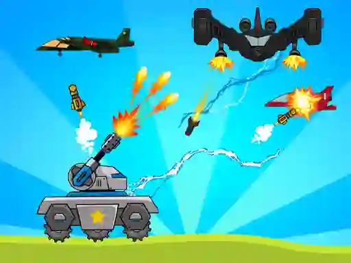 Игра Tank War Defense онлайн