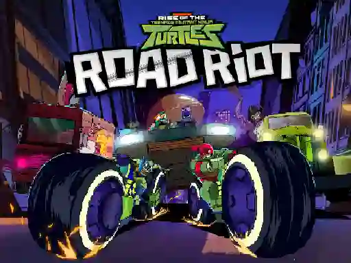 Игра Rise of the Teenage Mutant Ninja Turtles Road Riot онлайн