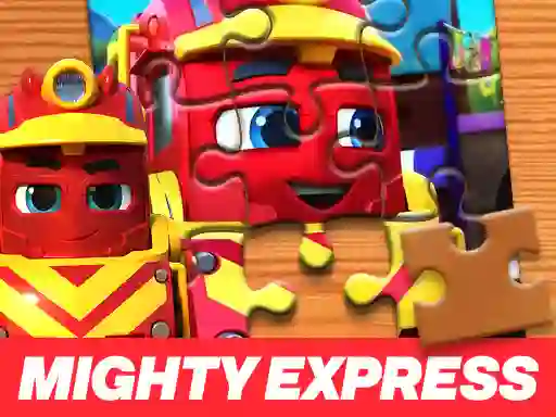 Игра Mighty Express Jigsaw Puzzle онлайн