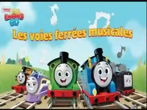 Игра Thomas All Engines Go: Les Voies Ferr?es Musicales онлайн