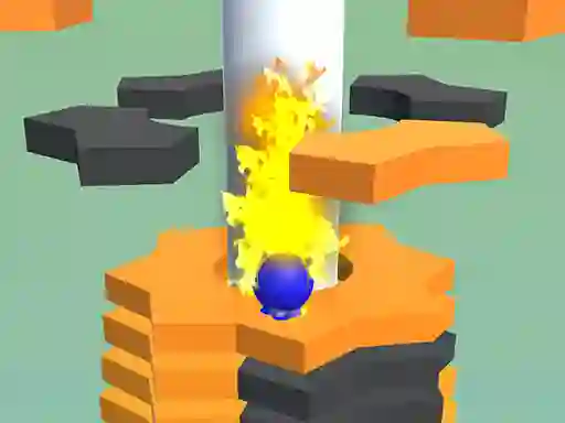 Игра Stack Crash Ball онлайн