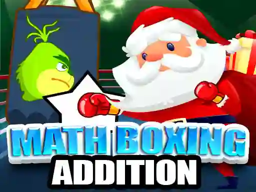 Игра Math Boxing Christmas Addition онлайн