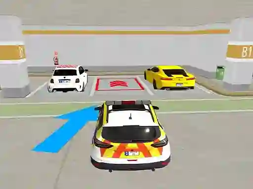 Игра Real Car Parking Basement Driving School Simulator онлайн