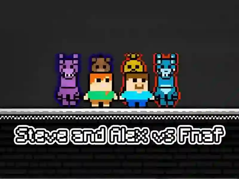 Игра Steve and Alex vs Fnaf онлайн