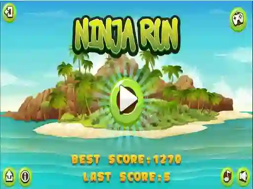 Игра Ninja Run онлайн