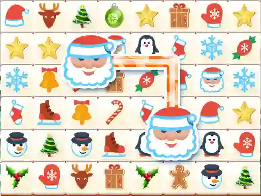 Игра Onet Winter Christmas Mahjong онлайн