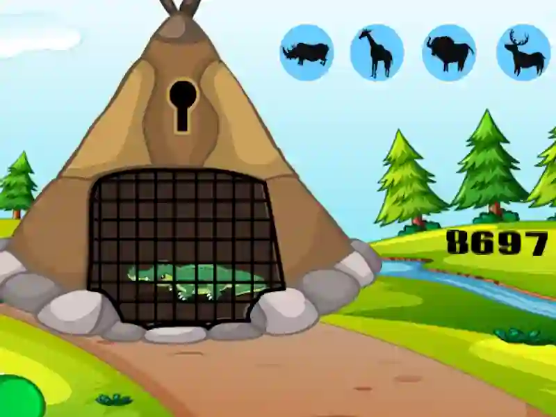 Игра Croc Key Quest онлайн