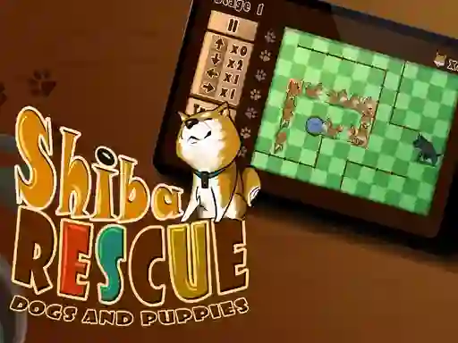 Игра Shiba rescue : dogs and puppies онлайн